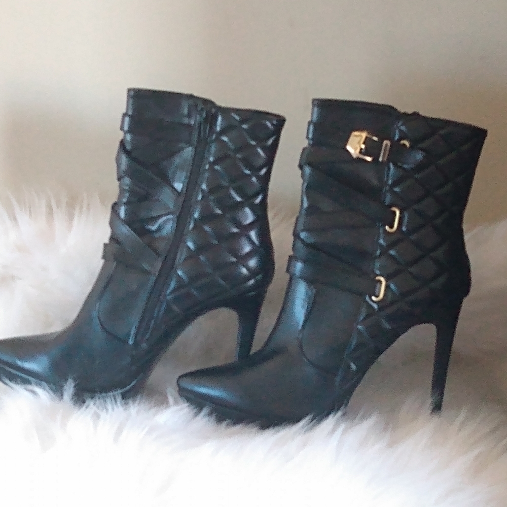 Black booties